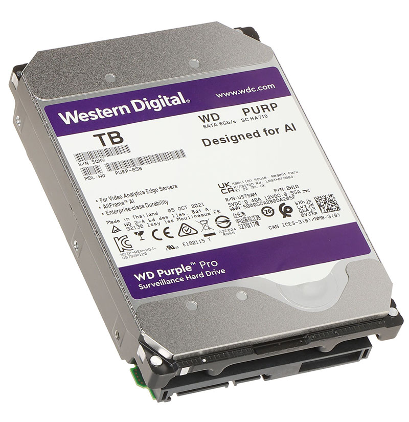 Western Digital WD Purple Pro, 3,5" HDD 10TB, 24/7 <b>[WD102PURP]</b>